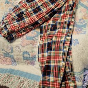 Plaid Holiday Jeggings